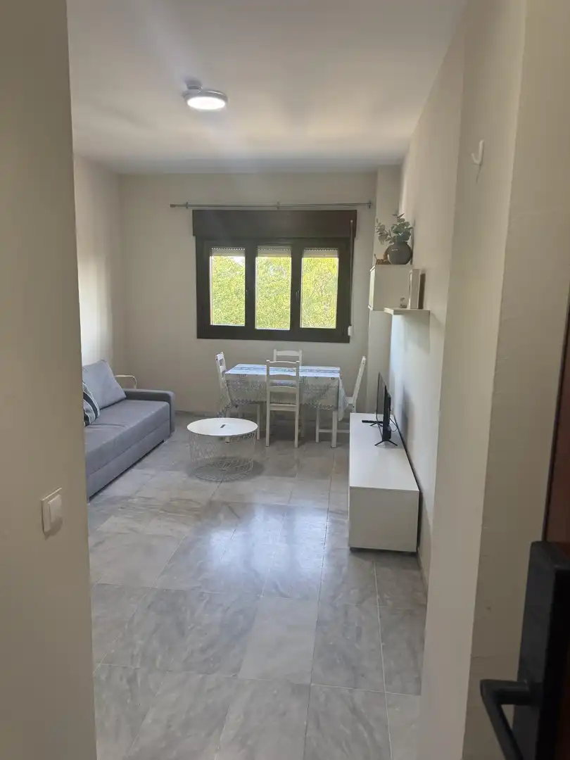 Sala d'estar de Pis en venda en Bormujos amb Aire condicionat i Piscina comunitària