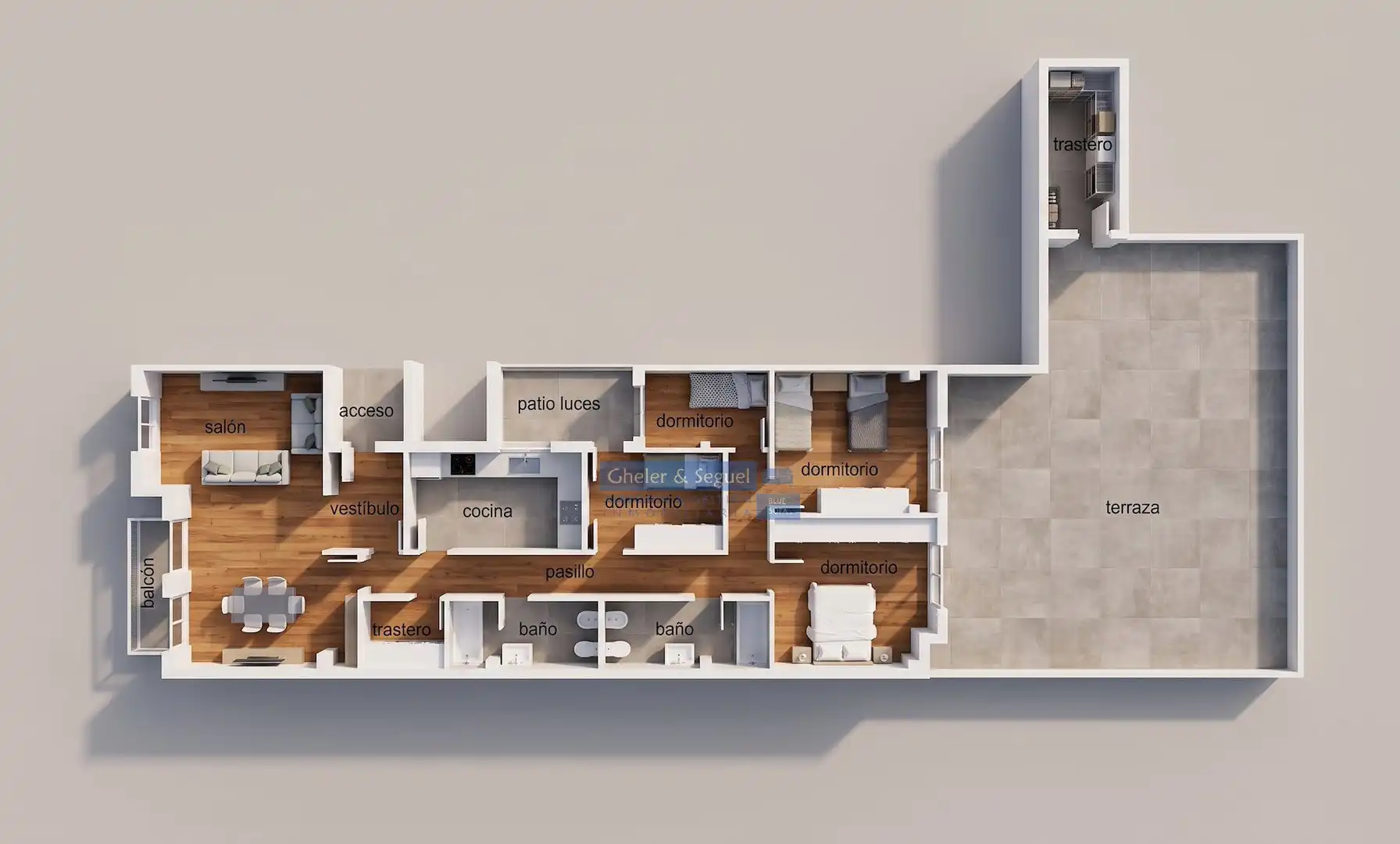 Flat with terrace for sale in Benicalap, imagen 26