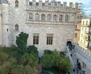 Exterior view of Attic for sale in  Valencia Capital  with Air Conditioner, Heating and Balcony