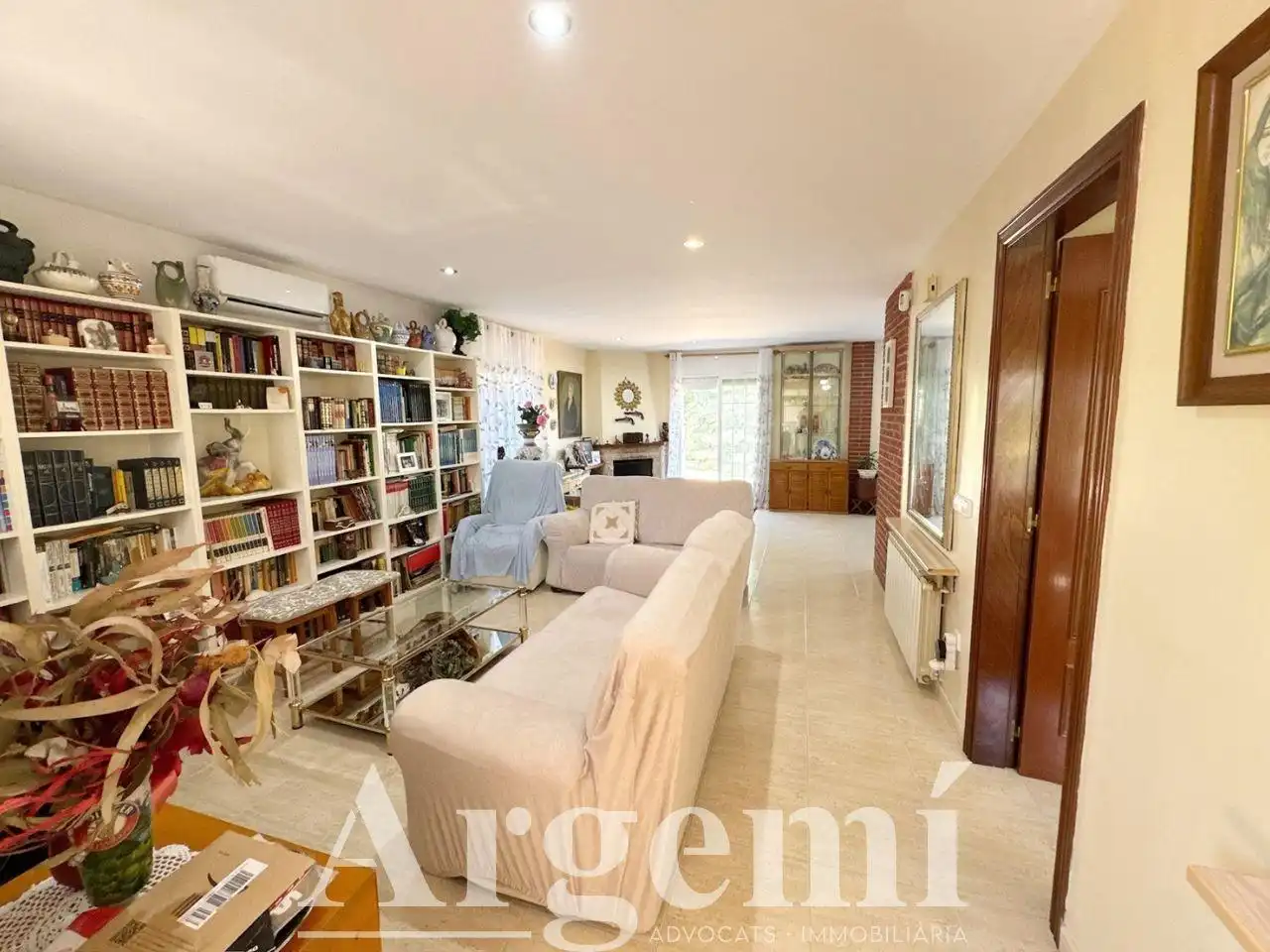 Sala de estar de Casa o chalet en venta en Caldes de Montbui con Aire acondicionado, Calefacción y Jardín privado