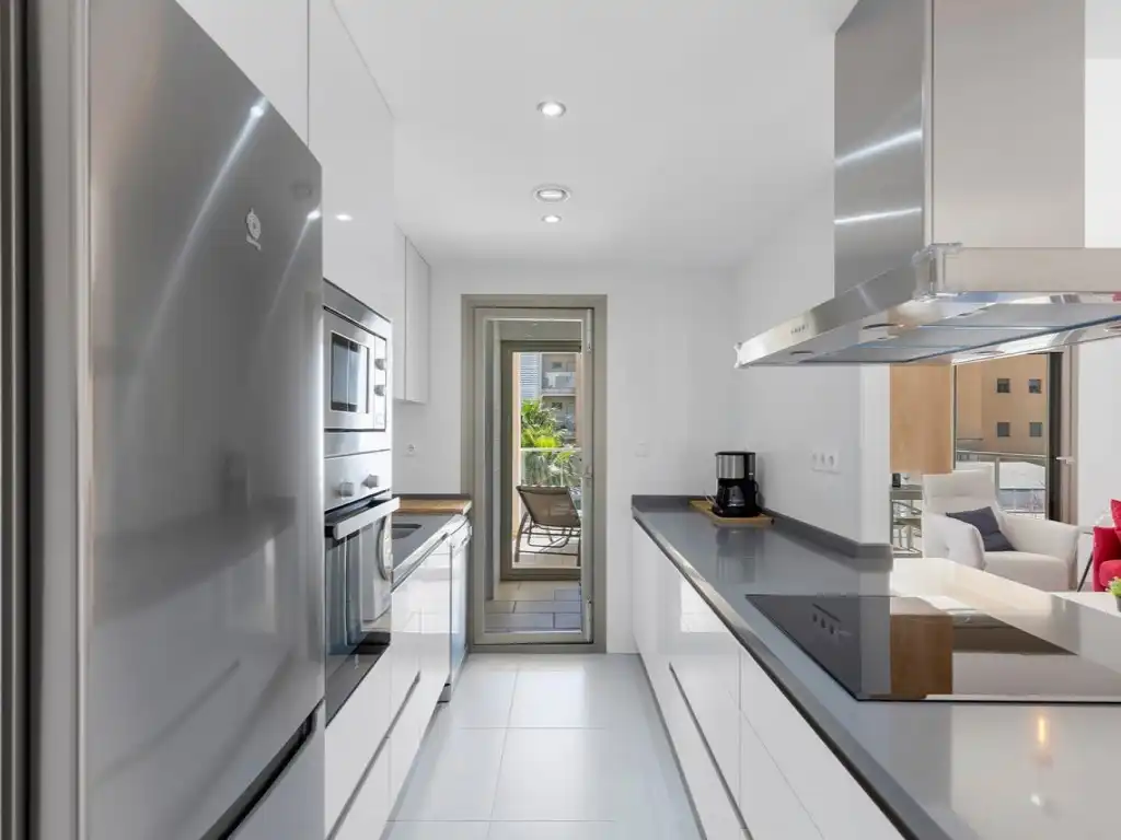 Cocina de Apartamento en venta en Orihuela con Aire acondicionado, Terraza y Piscina