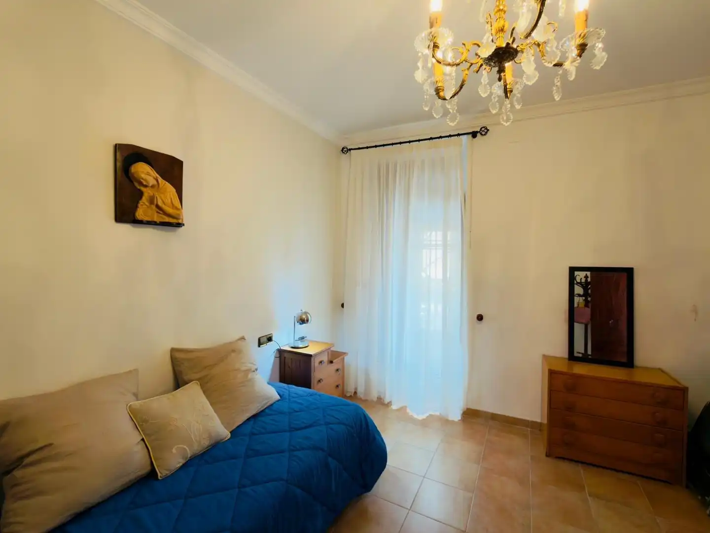 Bedroom of Houses for sale in La Granja de la Costera  with Air Conditioner