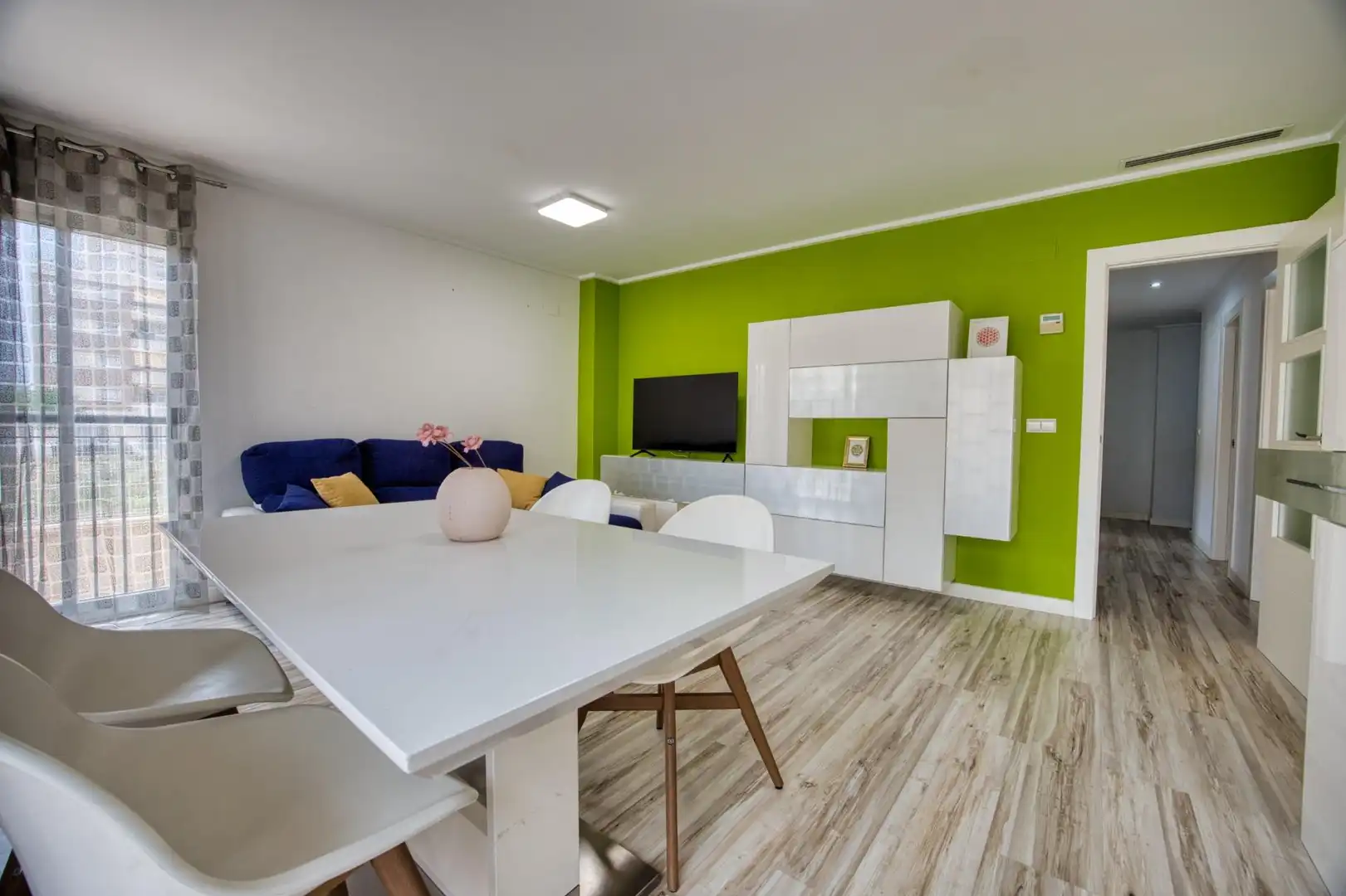 Wohnzimmer von Wohnung zum Verkauf in Monforte del Cid mit Klimaanlage, Abstellraum und Möbliert