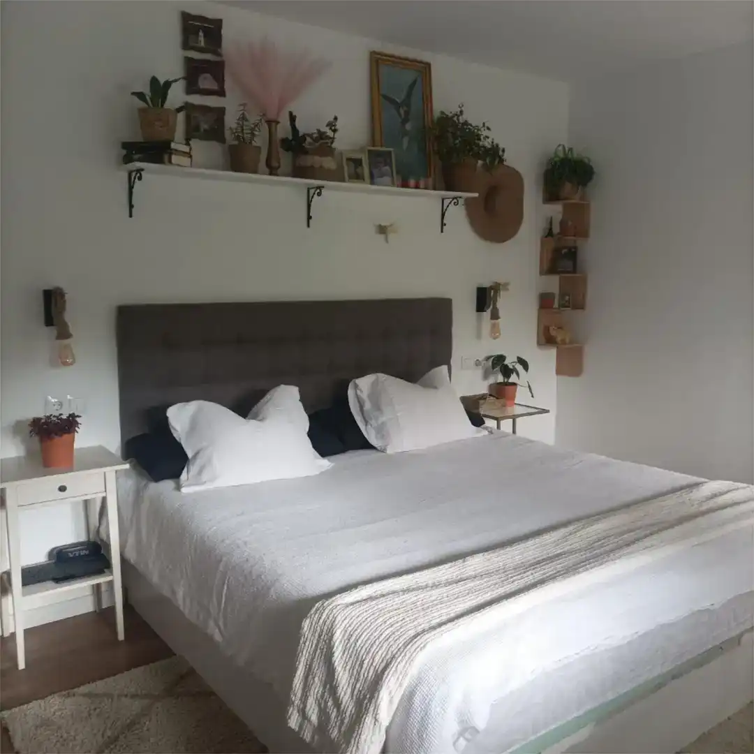 Dormitori de Finca rústica en venda en Larrabetzu amb Jardí privat, Forn i Rentadora