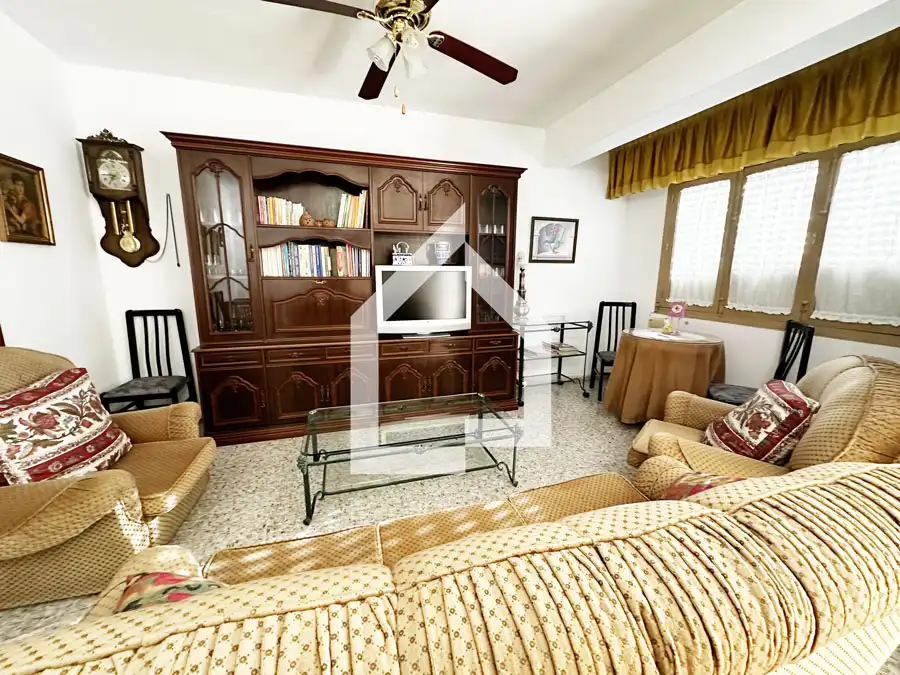 Wohnzimmer von Wohnung zur untervermieten in San Vicente del Raspeig / Sant Vicent del Raspeig mit Terrasse, Möbliert und Waschmaschine