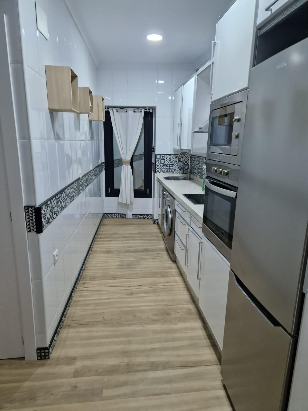 Kitchen of Flat for sale in Cáceres Capital  with Air Conditioner and Furnished