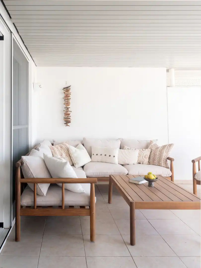 Sala de estar de Apartamento en venta en Calvià con Aire acondicionado, Terraza y Piscina