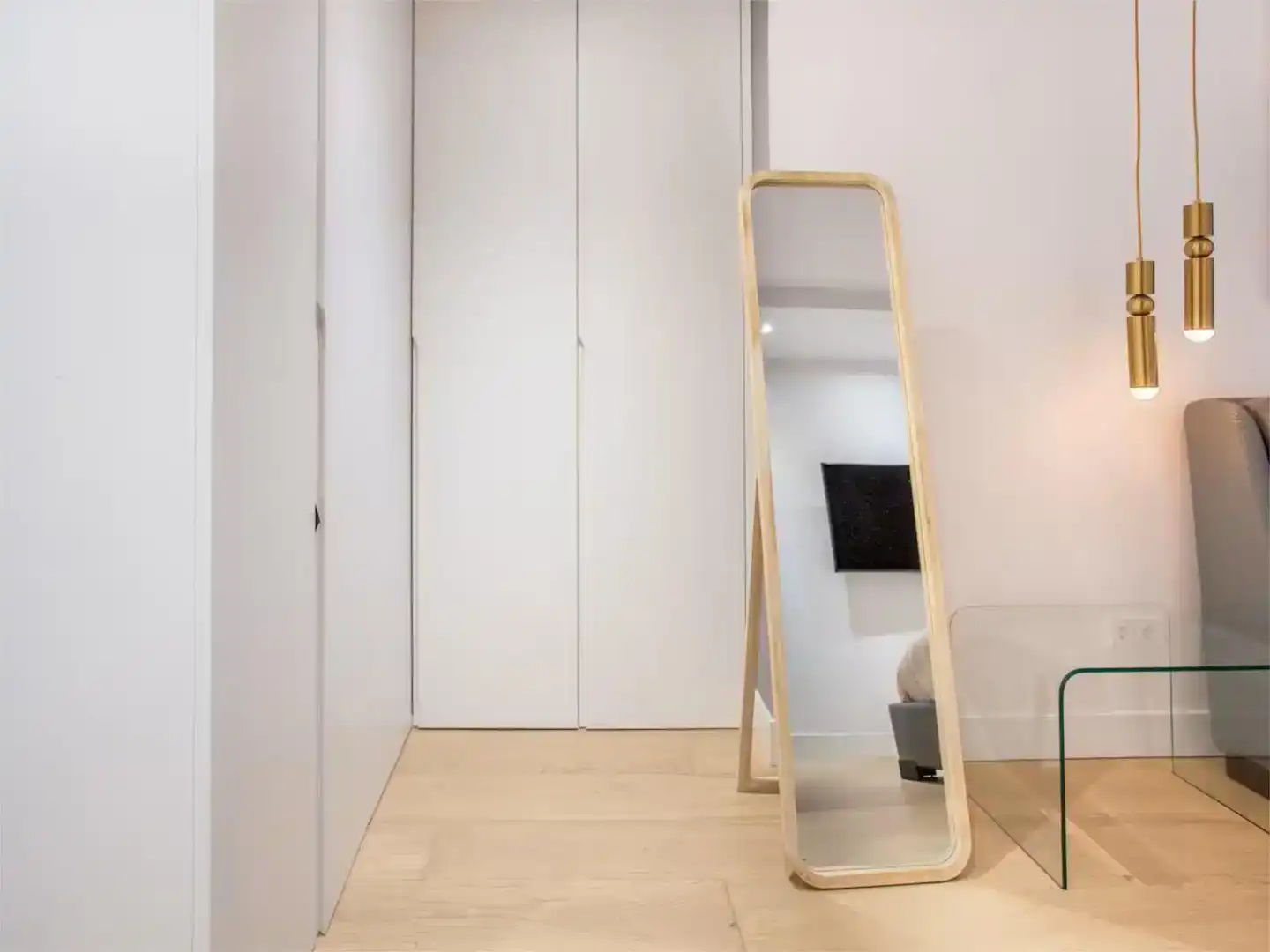 Bedroom of Flat for sale in  Barcelona Capital  with Air Conditioner and Balcony