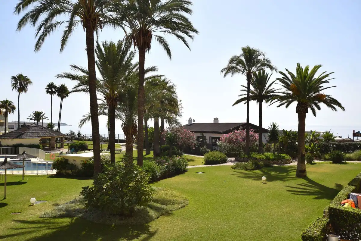 Jardín de Apartamento en venta en Mijas con Aire acondicionado, Calefacción y Terraza