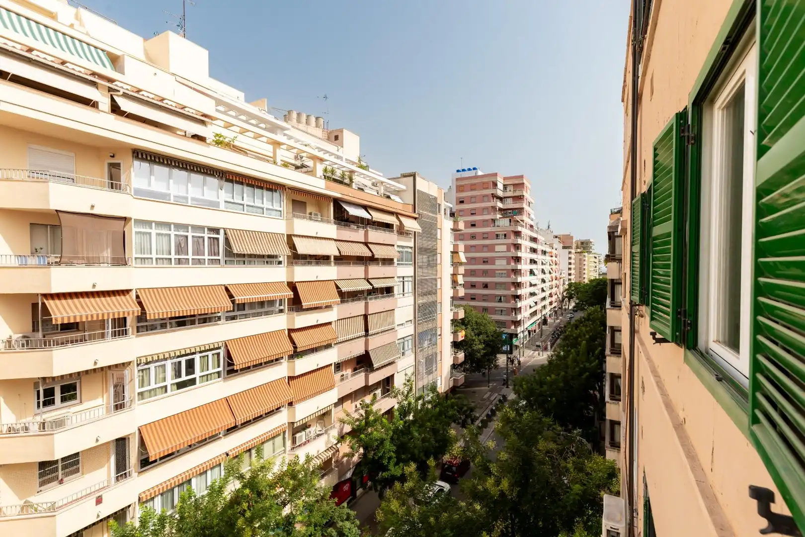Vista exterior de Apartamento en venta en  Palma de Mallorca con Aire acondicionado, Calefacción y Amueblado
