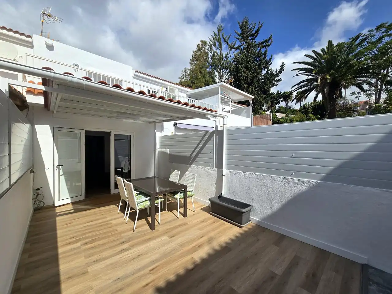 Terraza de Dúplex de alquiler en San Bartolomé de Tirajana con Terraza, Amueblado y Balcón