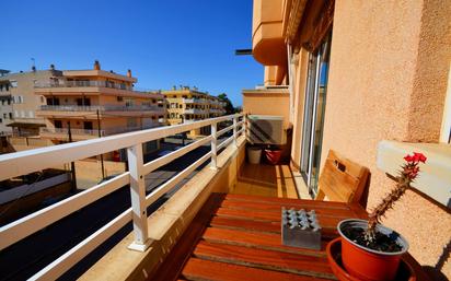 Balcony of Flat for sale in  Palma de Mallorca  with Air Conditioner, Storage room and Balcony