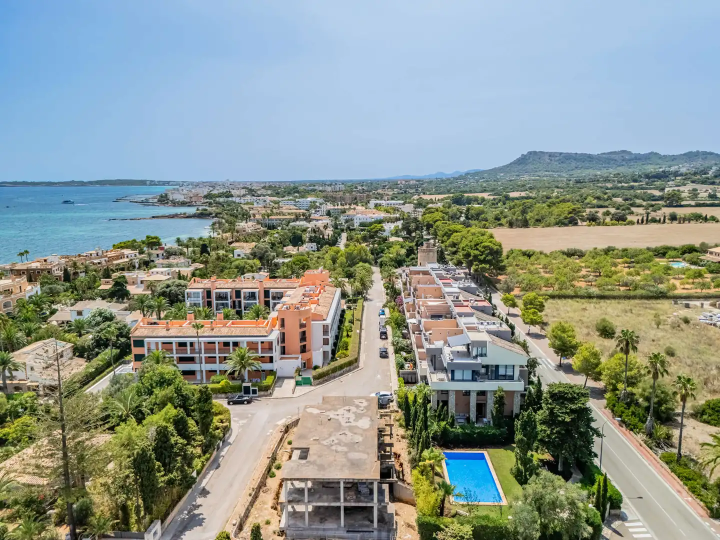 Vista exterior de Ático en venta en Son Servera con Aire acondicionado, Terraza y Amueblado
