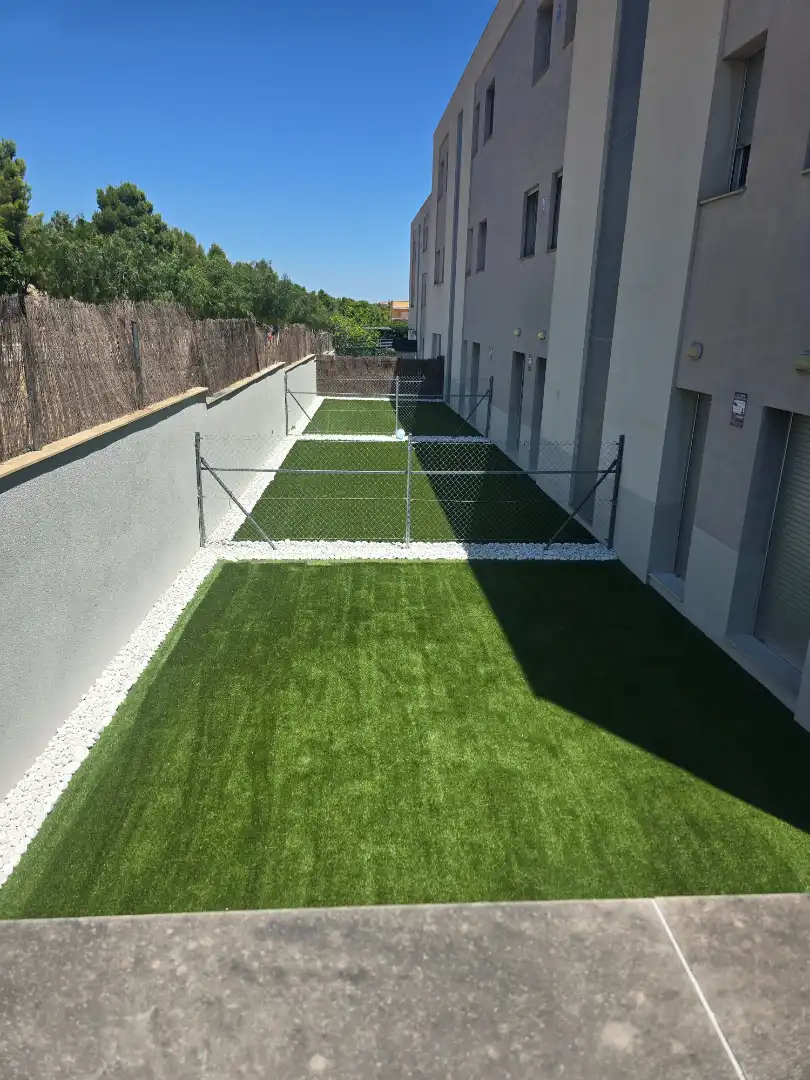 Terrasse von Wohnung zum Verkauf in Vandellòs i l'Hospitalet de l'Infant mit Klimaanlage, Heizung und Privatgarten