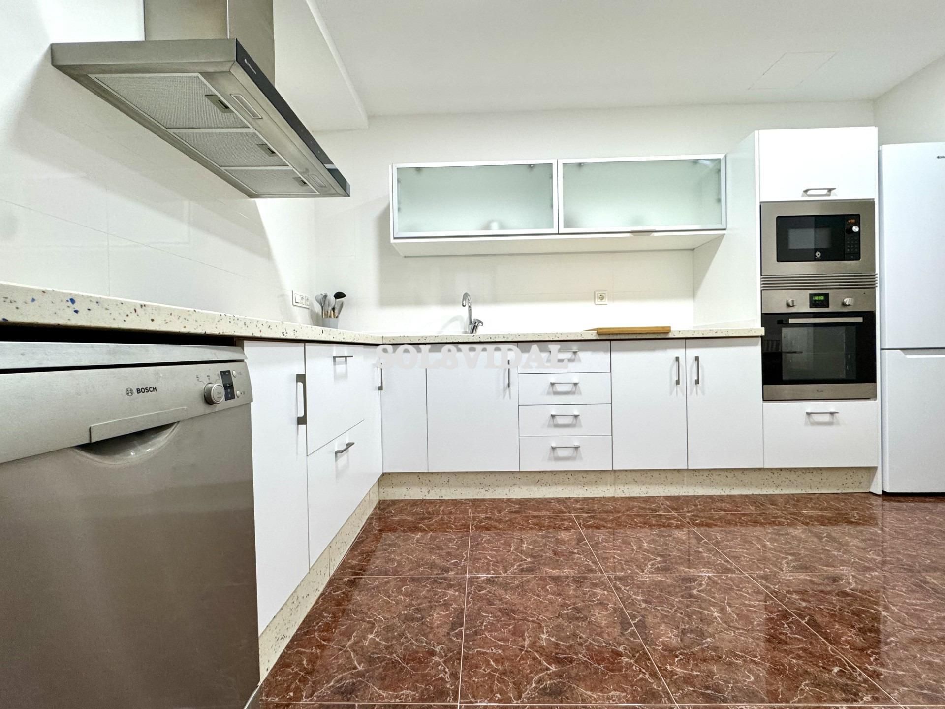 Kitchen of Flat to rent in Orihuela  with Air Conditioner, Heating and Balcony