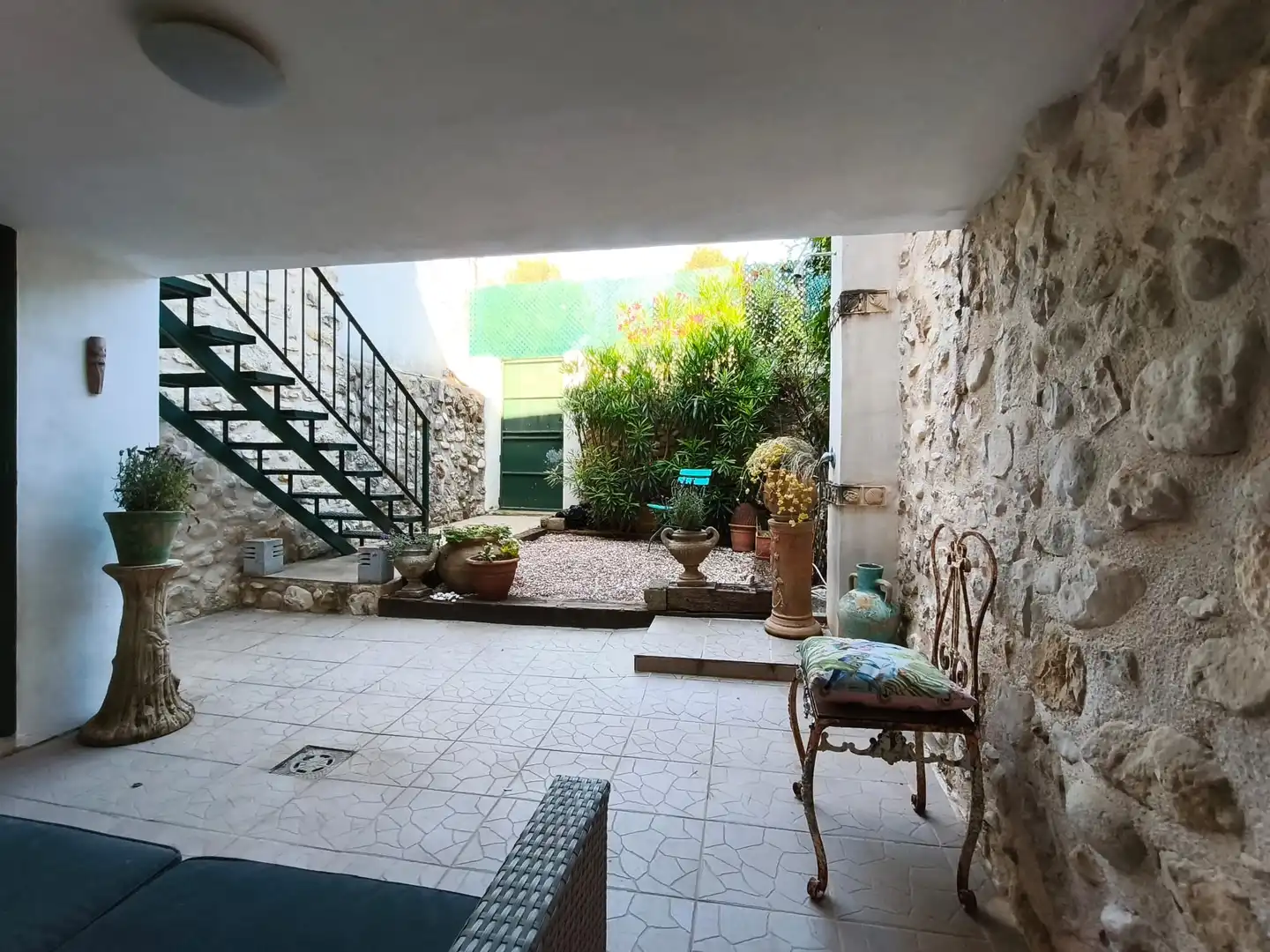 Terrassa de Finca rústica en venda en Benilloba amb Aire condicionat, Calefacció i Jardí privat