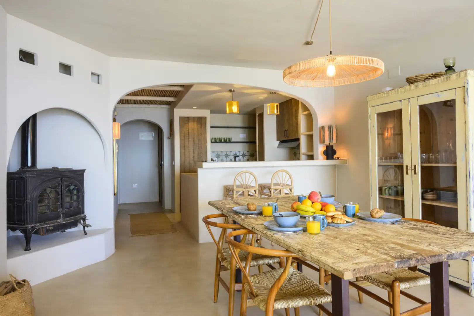 Menjador de Apartament en venda en Jávea / Xàbia amb Aire condicionat, Terrassa i Piscina