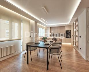 Dining room of Flat for sale in  Madrid Capital  with Air Conditioner, Heating and Terrace