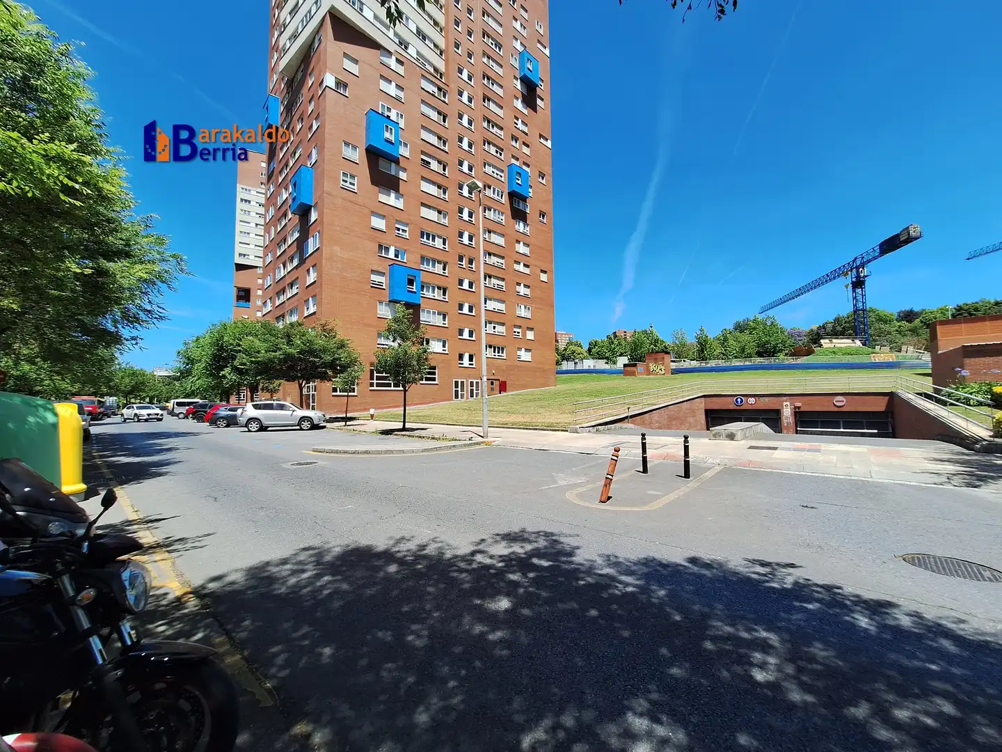 Vista exterior de Garatge de lloguer en Barakaldo 