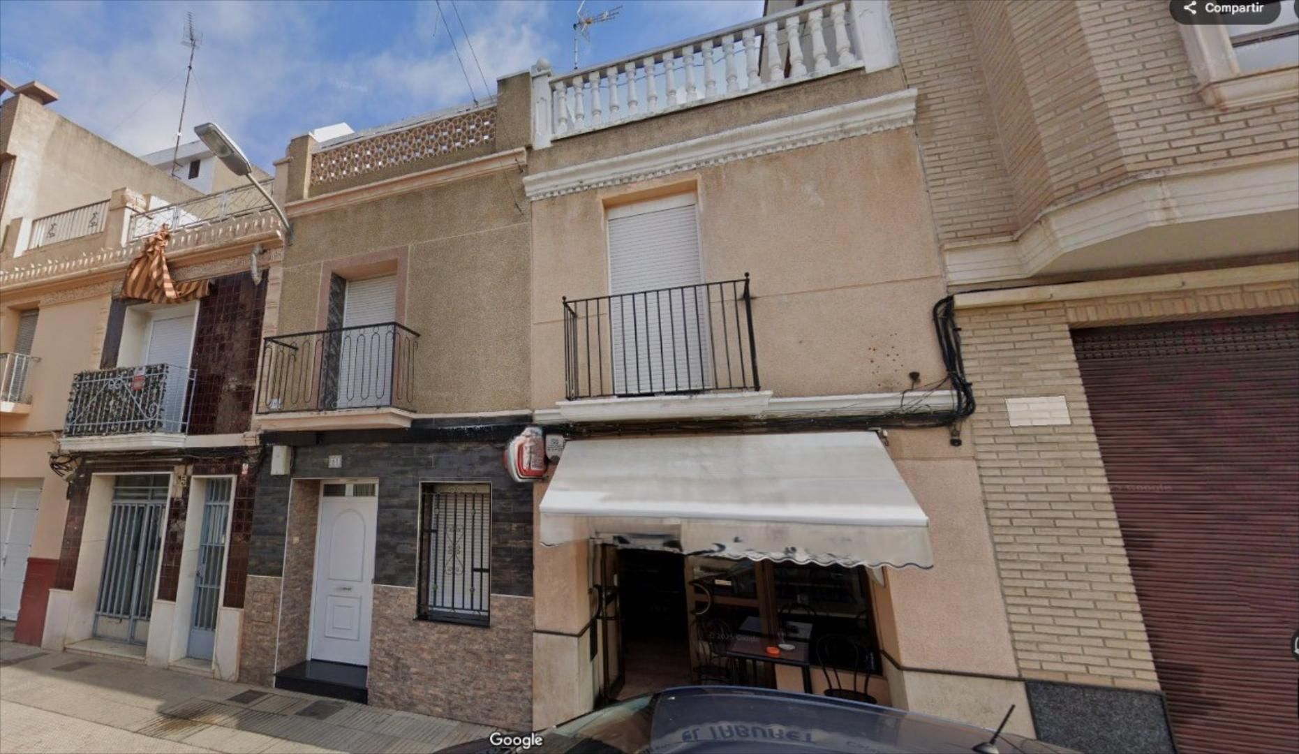 Exterior view of Single-family semi-detached for sale in Alzira