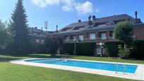 Swimming pool of Single-family semi-detached for sale in  Lleida Capital  with Air Conditioner, Heating and Parquet flooring