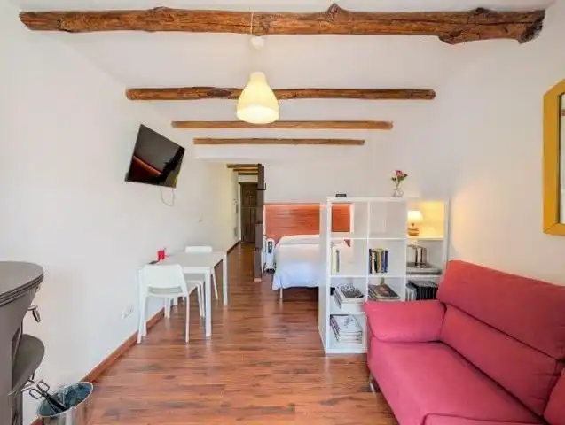 Sala de estar de Piso en venta en Bubión con Calefacción y Piscina comunitaria