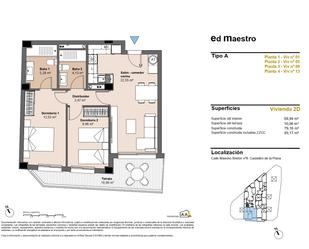 Flat for sale in Castellón de la Plana / Castelló de la Plana  with Air Conditioner, Heating and Terrace