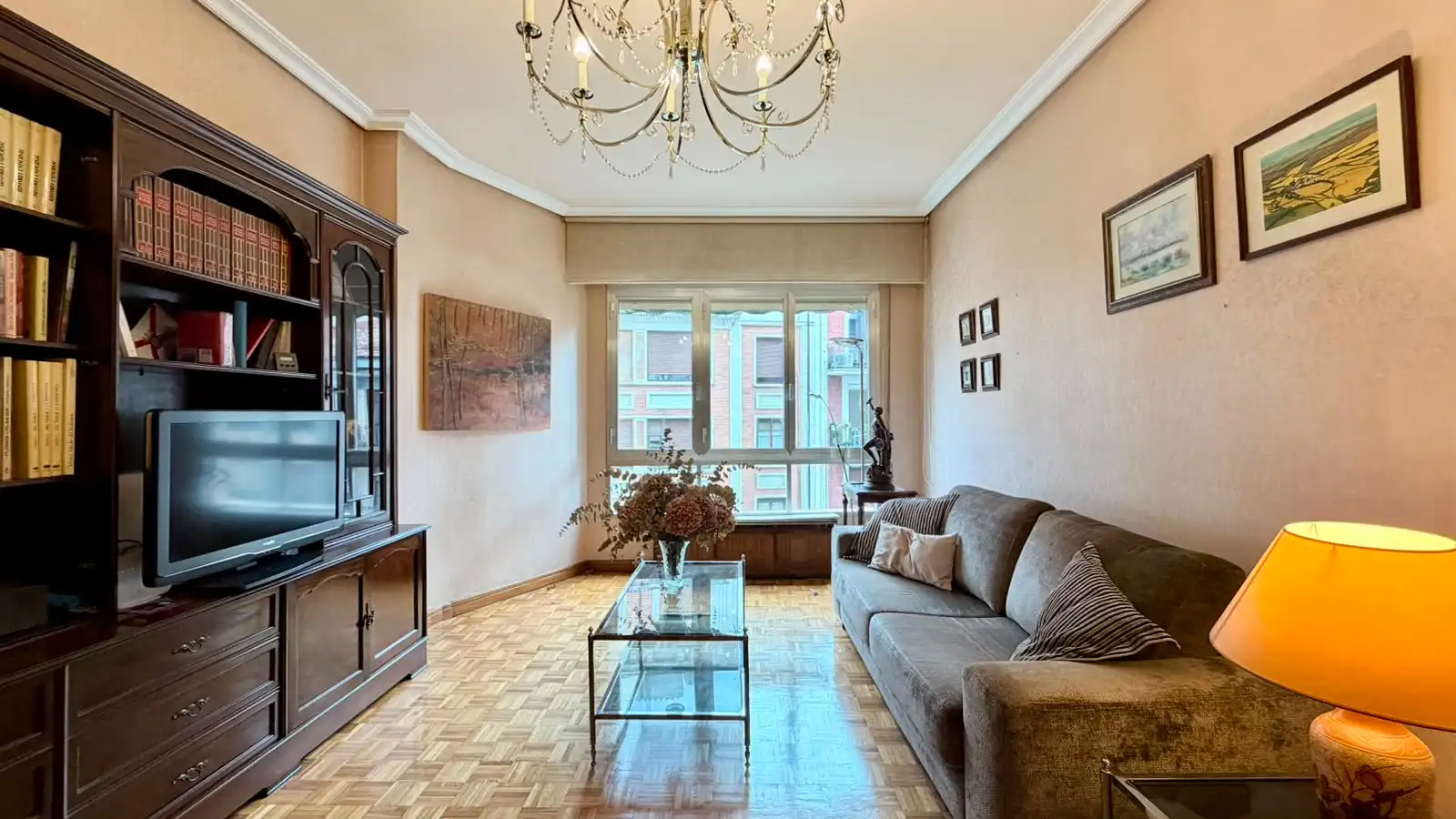 Living room of Flat for sale in  Logroño  with Heating