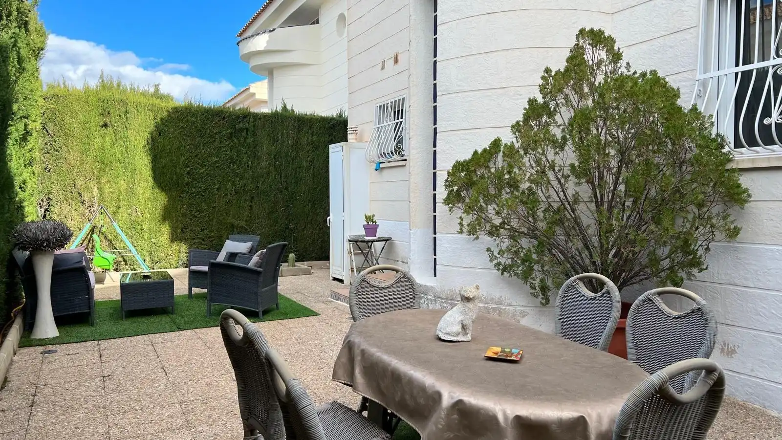 Terraza de Casa o chalet en venta en La Nucia con Aire acondicionado, Jardín privado y Terraza