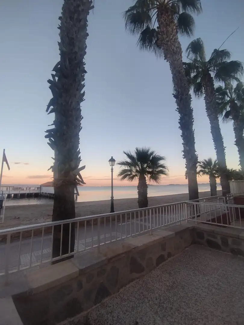 Exterior view of Flat for sale in Los Alcázares  with Private garden, Furnished and Oven