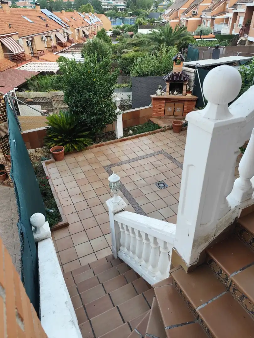 Terrace of Detached homes for sale in Móstoles  with Heating, Private garden and Parquet flooring