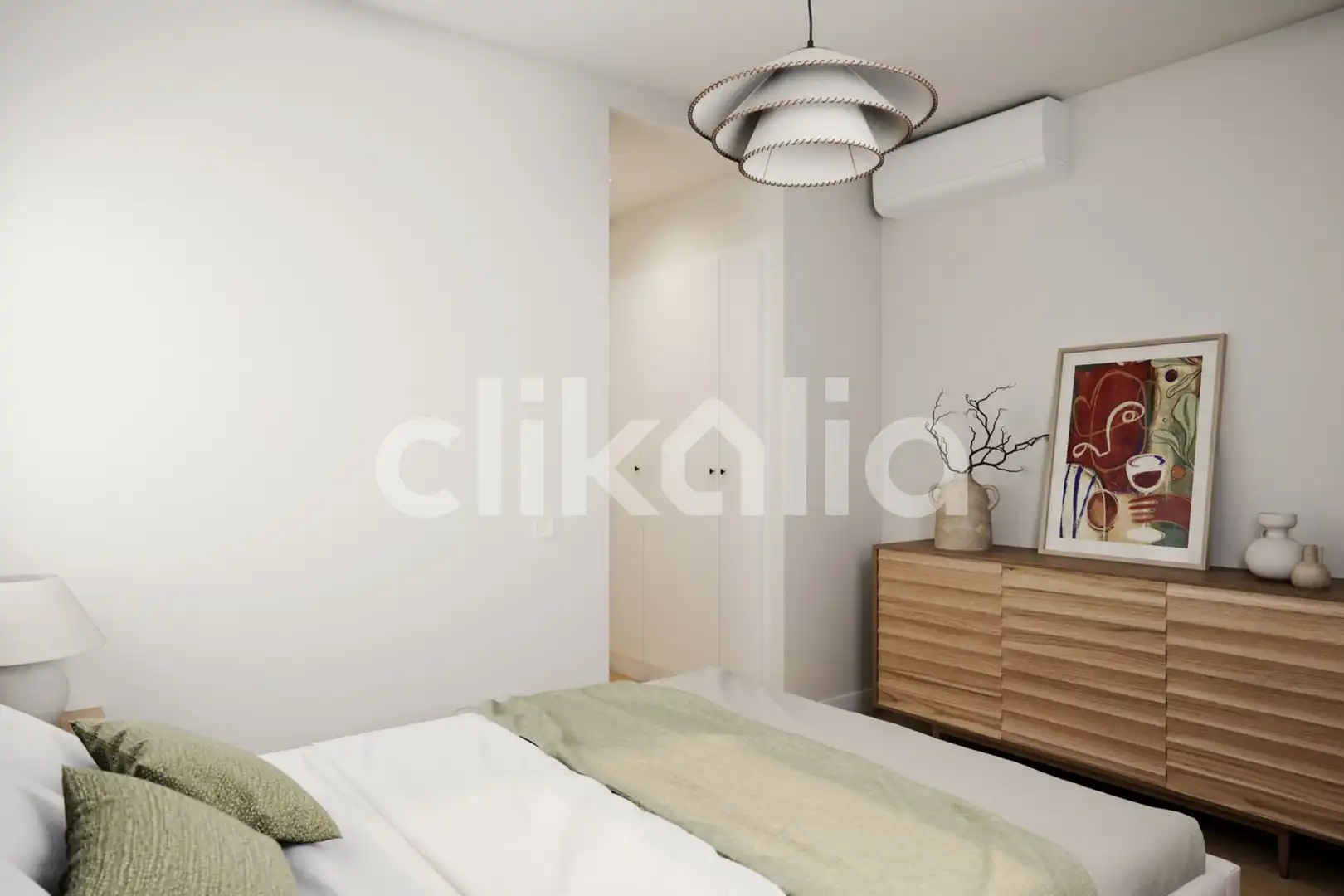 Bedroom of Flat for sale in Sevilla  with Air Conditioner, Terrace and Balcony