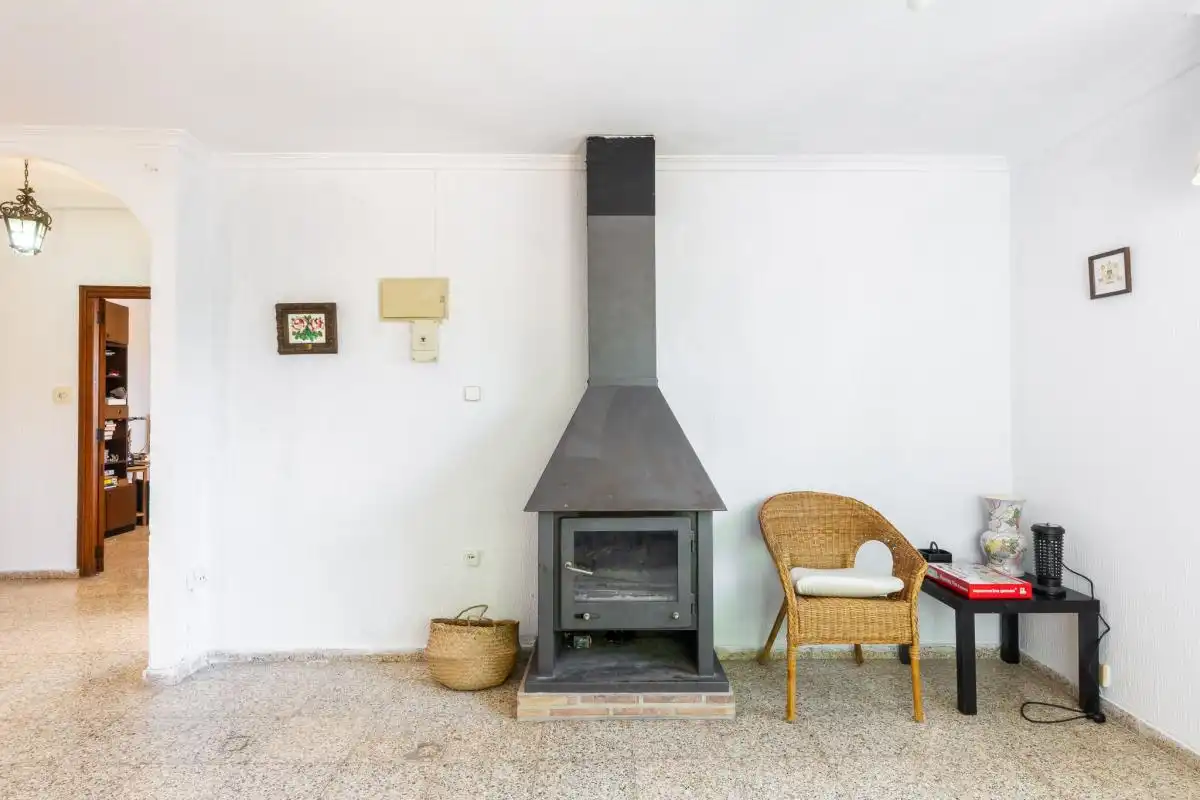 Sala d'estar de Casa o xalet de lloguer en Bétera amb Calefacció, Jardí privat i Terrassa