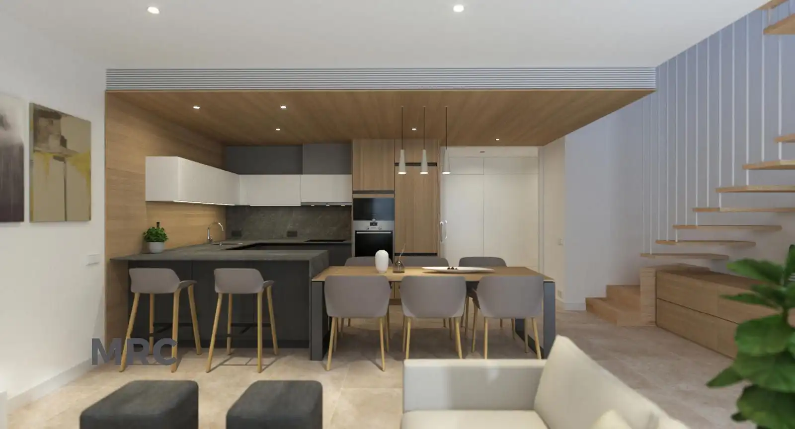 Küche von Wohnung zum Verkauf in L'Escala mit Klimaanlage und Terrasse