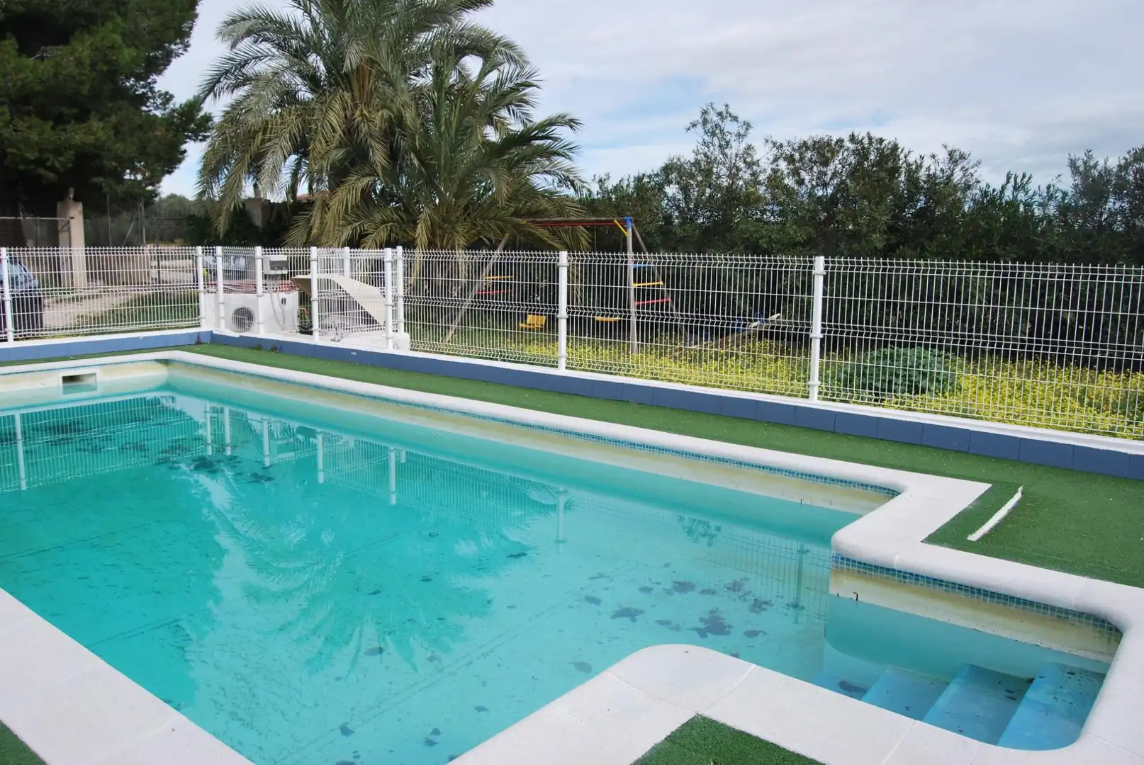 Piscina de Finca rústica en venta en Murcia con Aire acondicionado, Jardín privado y Terraza