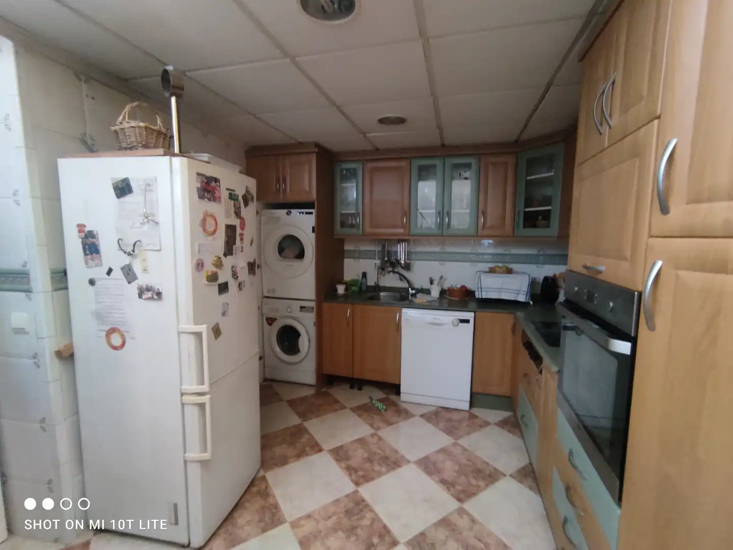 Cuina de Casa adosada en venda en Elche / Elx amb Aire condicionat, Terrassa i Balcó