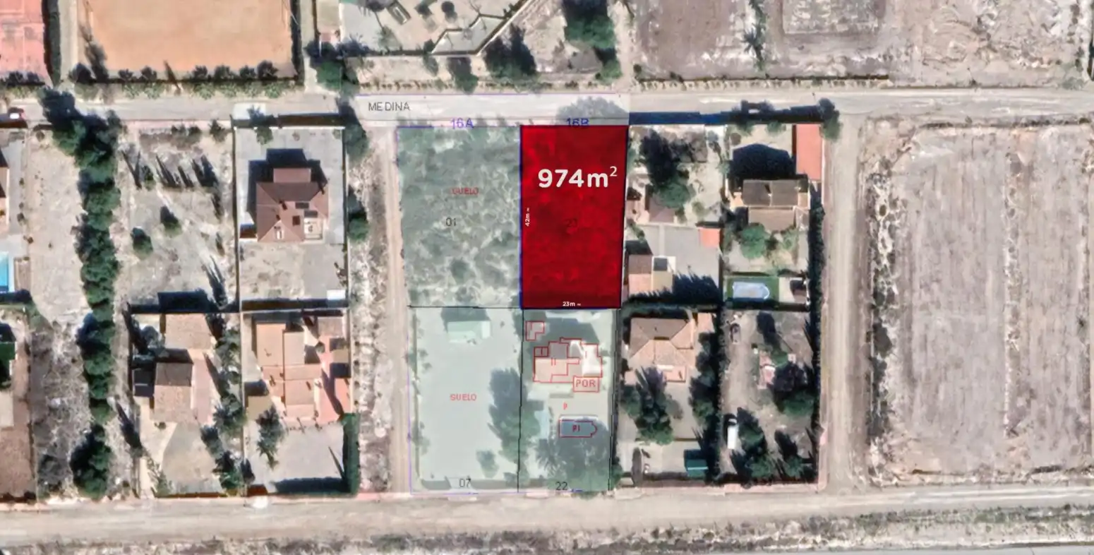 Terreno rústico en venta en Fortuna - Calle de Medina Vera