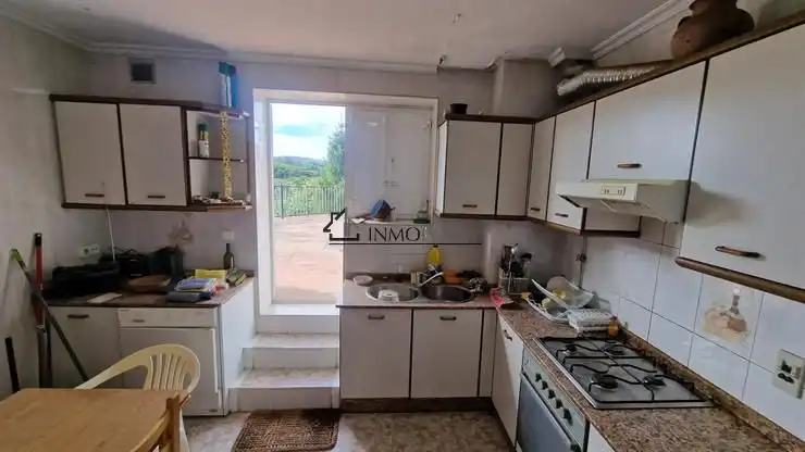 Cuina de Casa o xalet en venda en Forcarei amb Calefacció, Jardí privat i Terrassa