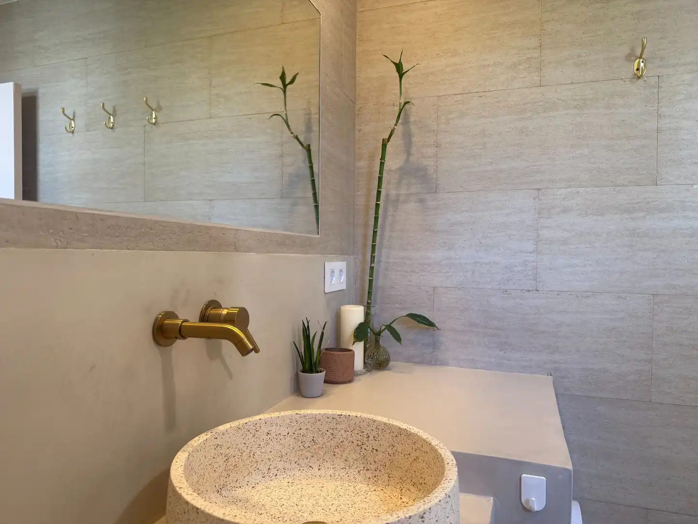 Bany de Apartament de lloguer en Castelldefels amb Calefacció, Parquet i Terrassa