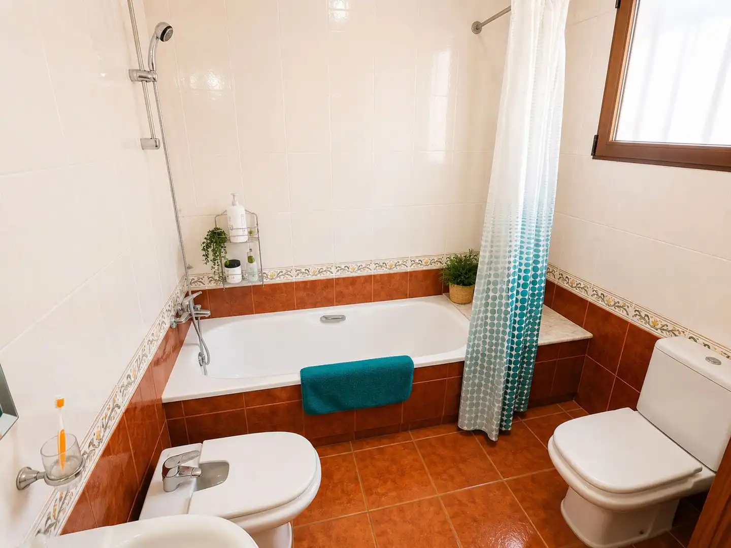 Baño de Casa o chalet en venta en La Pobla Llarga con Aire acondicionado y Trastero