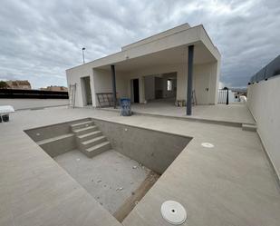 Vista exterior de Casa o xalet en venda en  Murcia Capital amb Aire condicionat, Traster i Piscina