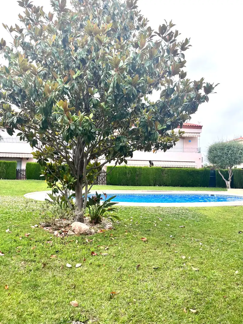 Jardín de Casa adosada en venta en Mont-roig del Camp con Aire acondicionado, Calefacción y Terraza