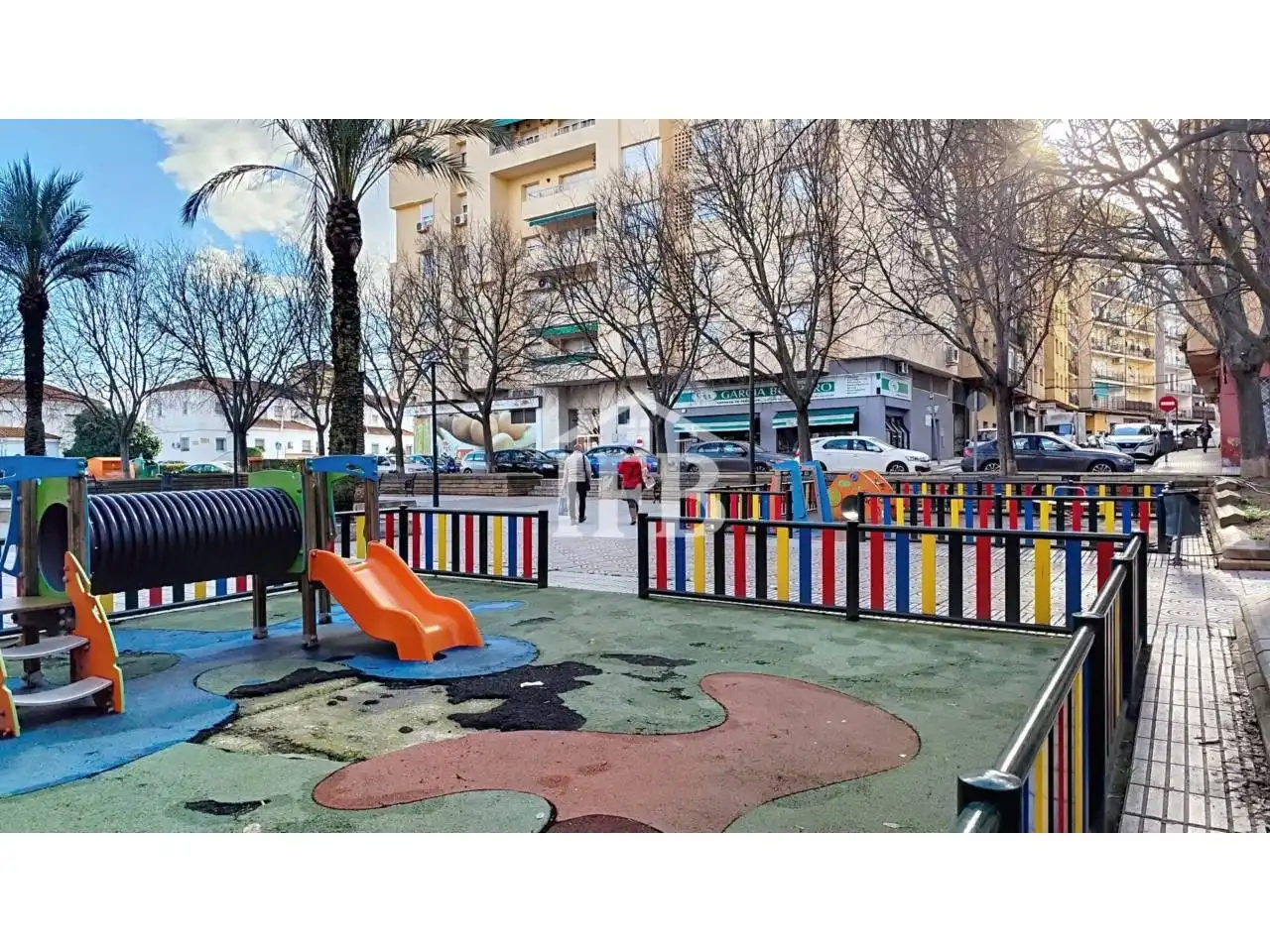 Vista exterior de Pis de lloguer en Badajoz amb Aire condicionat, Calefacció i Moblat