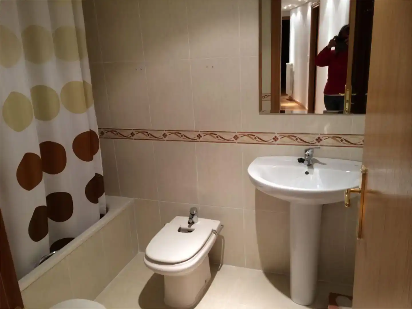 Badezimmer von Wohnung zur Miete in  Zaragoza Capital mit Klimaanlage