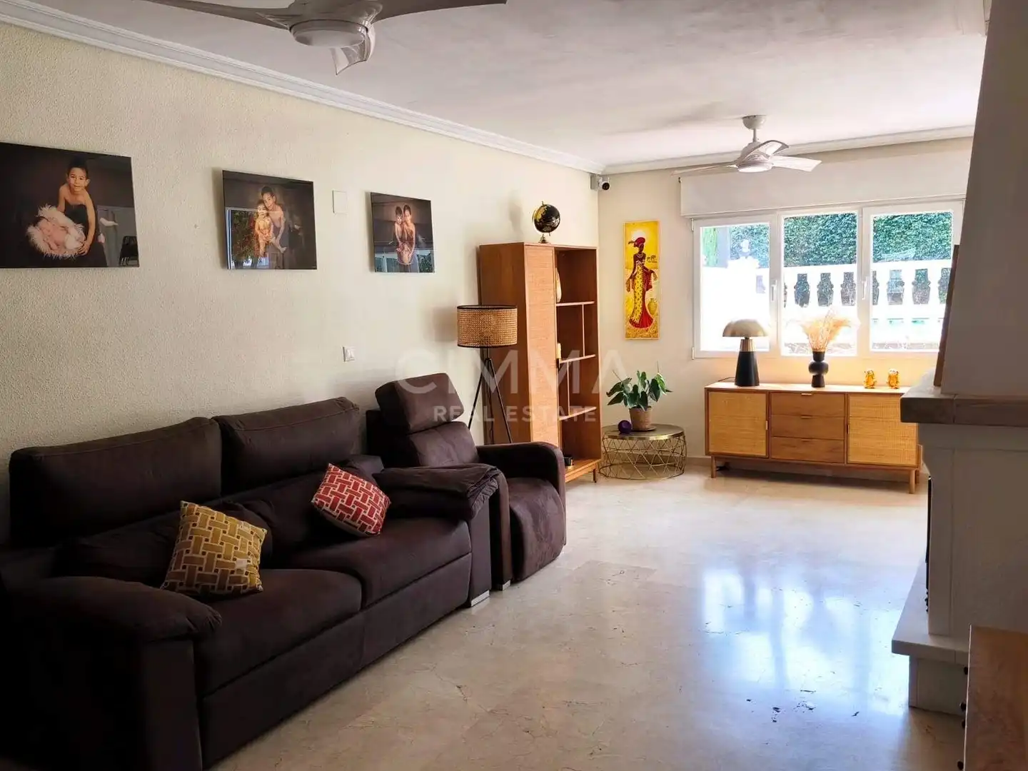 Living room of Houses for sale in L'Alfàs del Pi  with Heating, Private garden and Terrace
