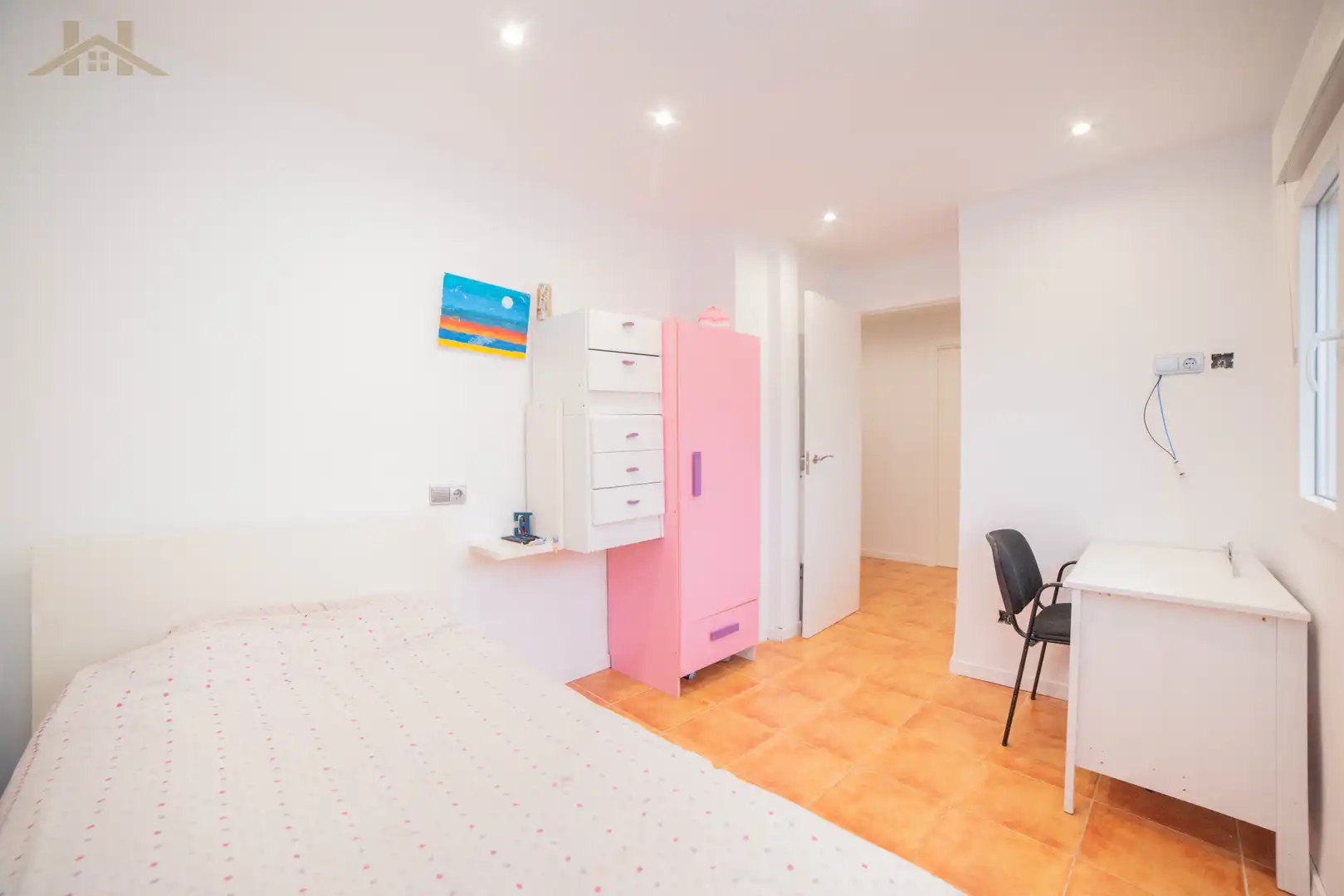 Schlafzimmer von Wohnung zum Verkauf in El Tiemblo  mit Heizung und Balkon