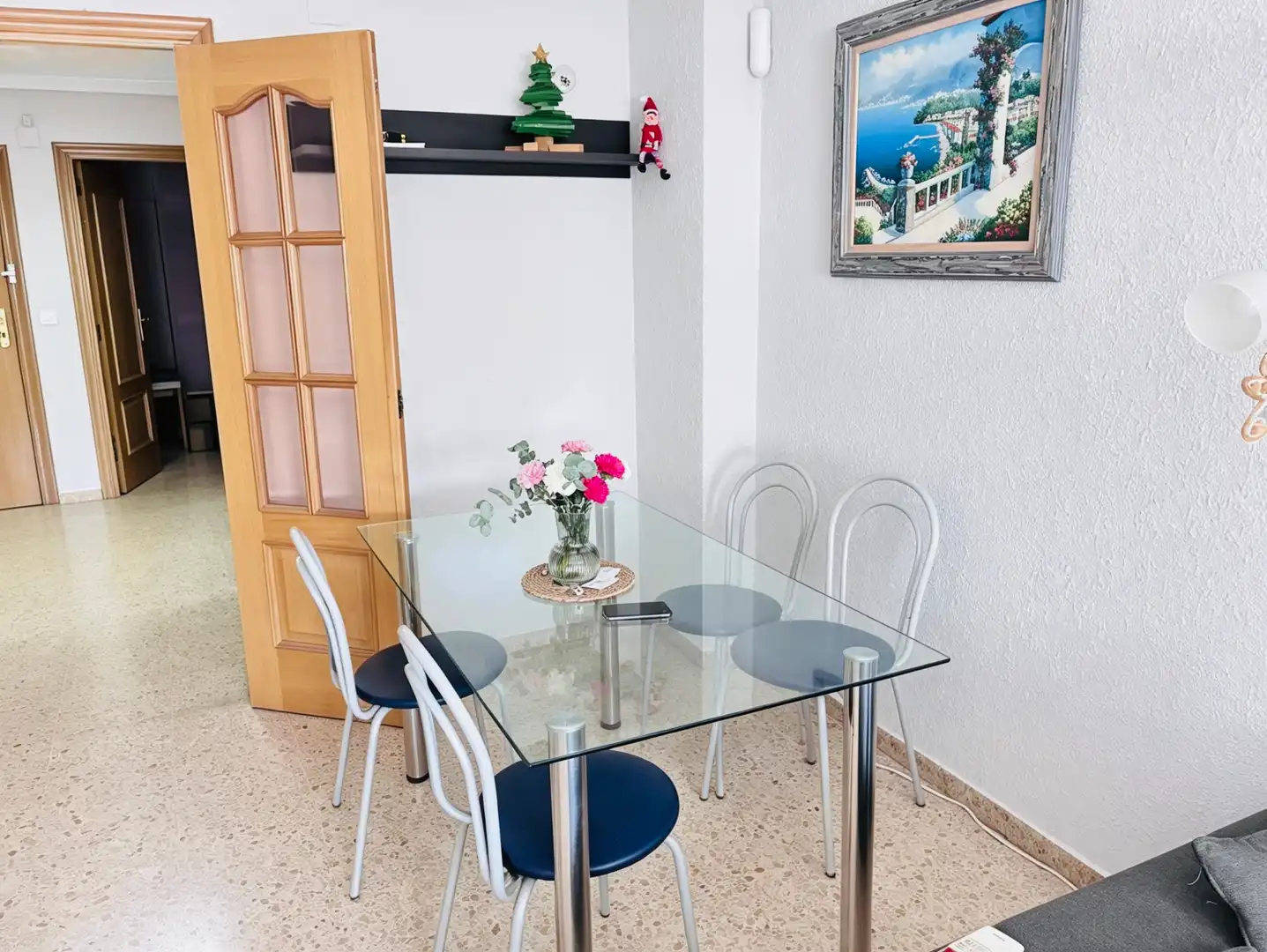 Dining room of Flat for sale in Valencia  with Air Conditioner, Heating and Terrace