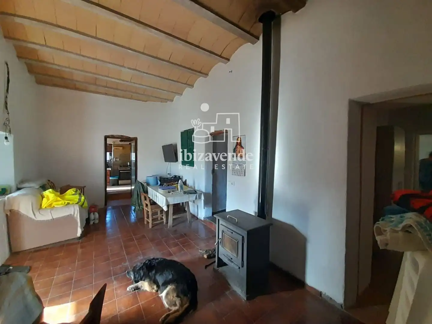 Living room of Houses for sale in Sant Joan de Labritja  with Furnished