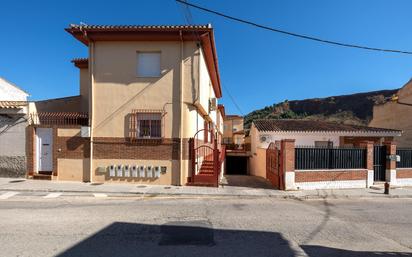 Exterior view of Single-family semi-detached for sale in  Granada Capital  with Heating, Terrace and Storage room