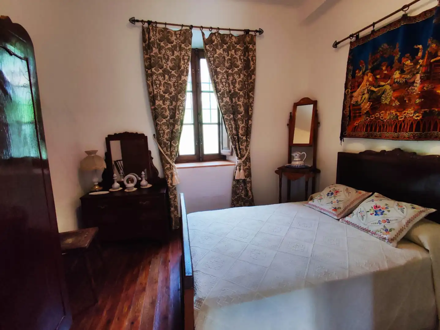 Bedroom of Houses for sale in Miera  with Private garden, Parquet flooring and Terrace